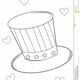 268x268 Magic Hat Coloring Page Balloon Coloring Pages