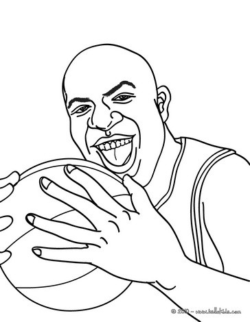 364x470 Magic Johnson Coloring Page. More Sports Coloring Pages