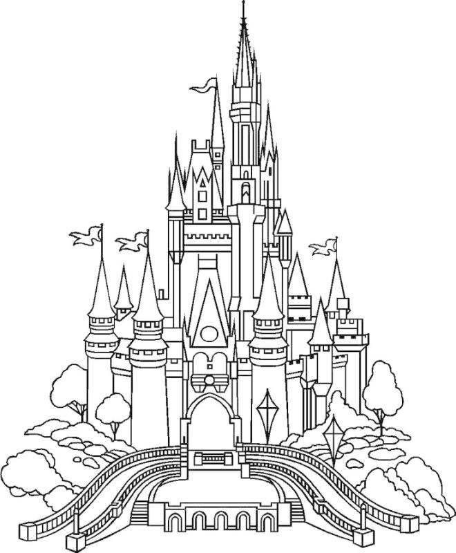 660x800 Magic Kingdom Castle Clipart