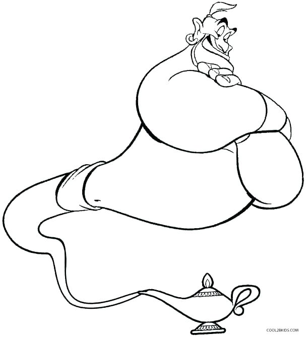 607x669 Aladdin Coloring Pages 78 In Addition To Princess Jasmine