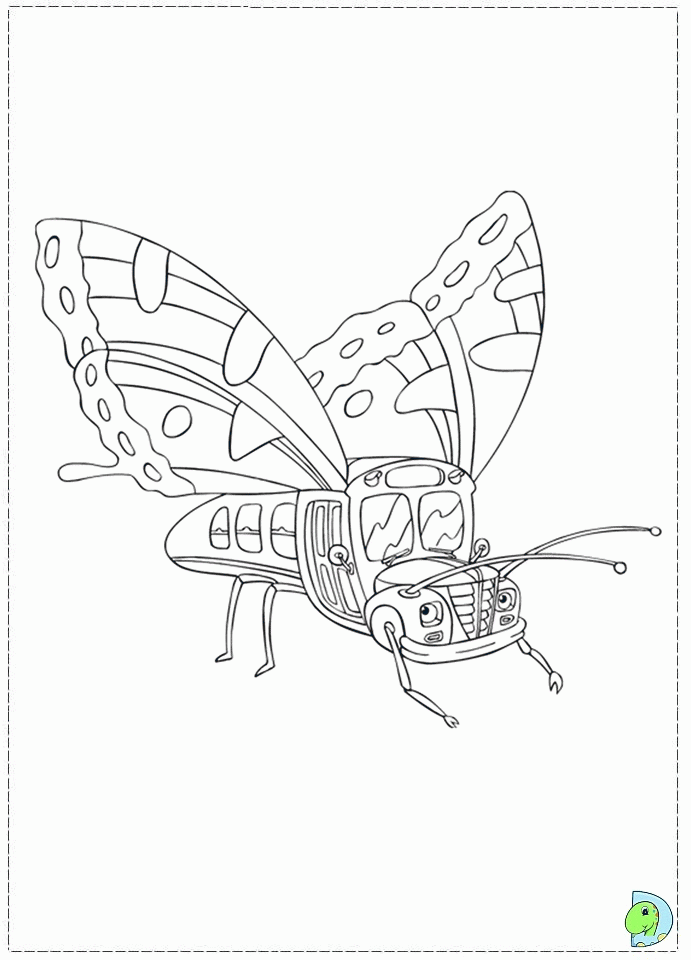 691x960 Magic School Bus Coloring Pages