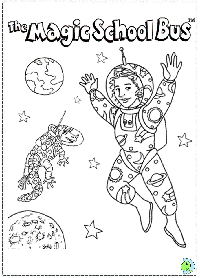 691x960 Magic School Bus Coloring Pages Printable Preschool To Pretty Draw