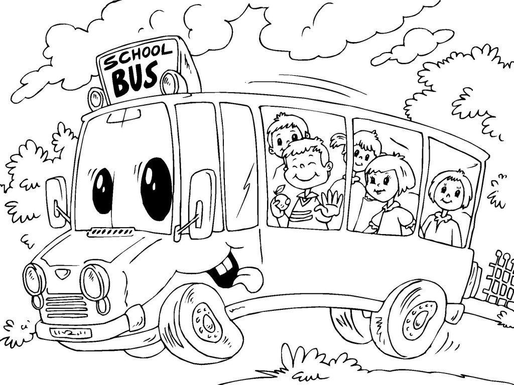 1024x768 Best Magic School Bus Coloring Pages Image Unknown Resolutions