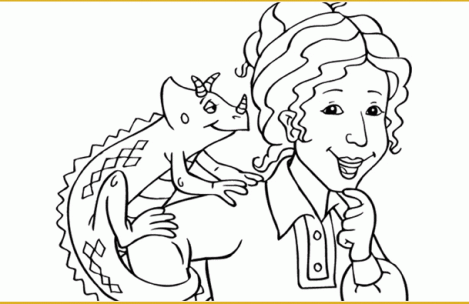 469x304 Magic School Bus Coloring Pages Just Colorings