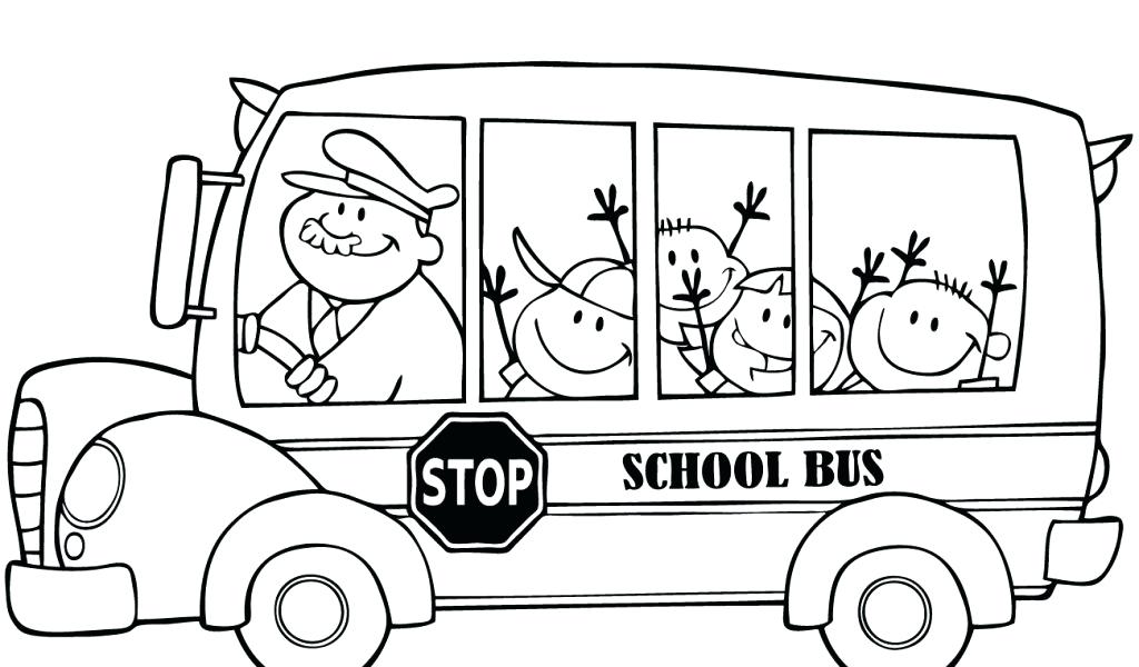 1024x600 Bus Coloring Page School Bus Coloring Pages For Boys Download By