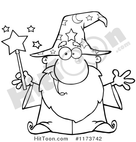 450x470 Wizard Clipart