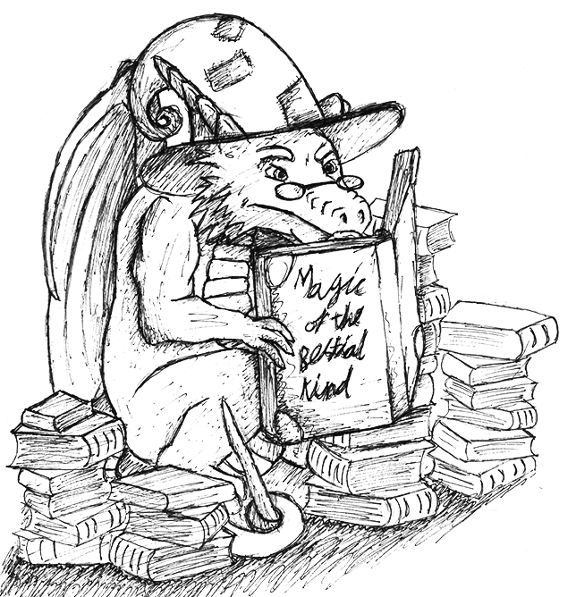 644x668 Inktober Day 13 Wizards Dragon Fineliner Ink Illustration