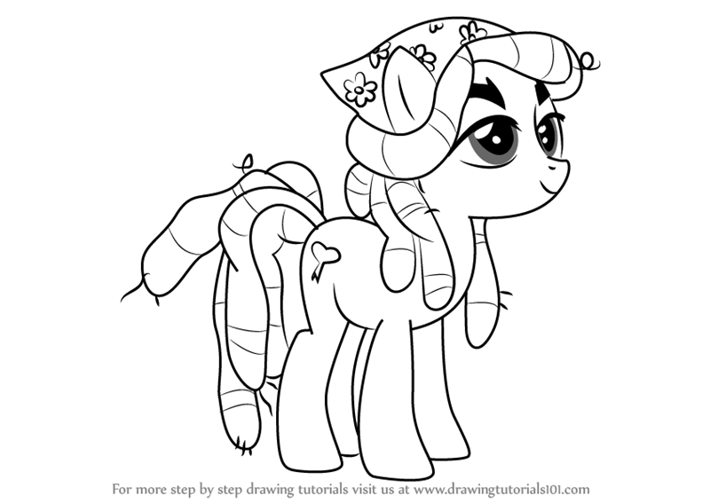 800x567 Learn How To Draw Tree Hugger From My Little Pony