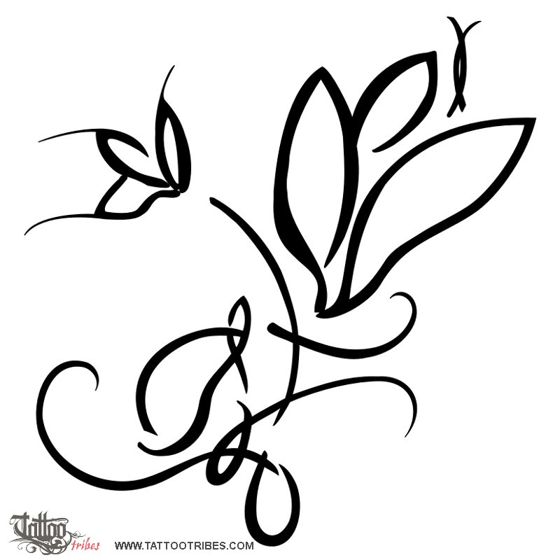 800x800 Tattoo Of Magnolia, Sweetness, Beauty Tattoo