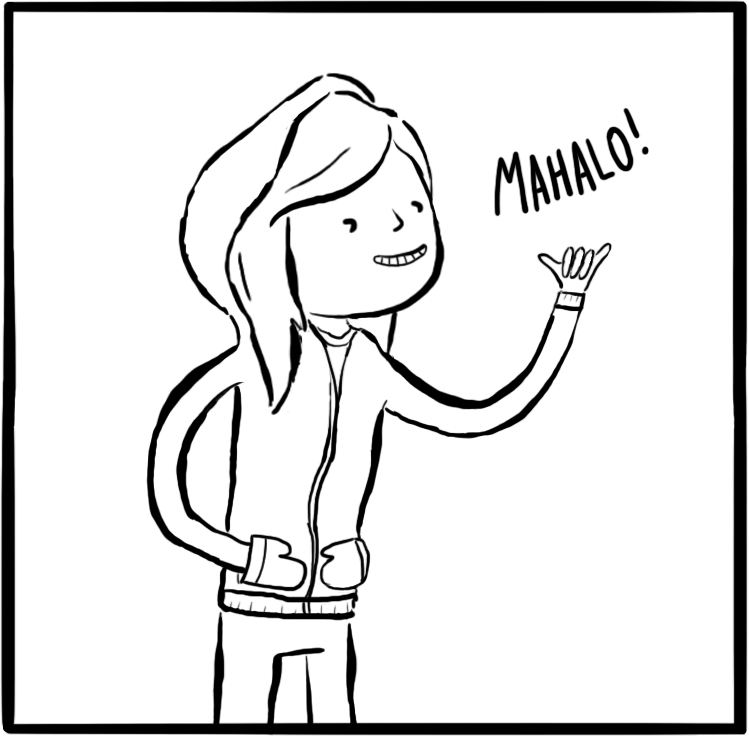 749x739 Toasty Time Mahalo Very Much