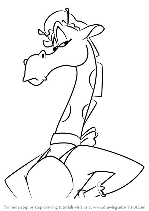 566x800 Learn How To Draw Hip Hippos' Maid From Animaniacs (Animaniacs