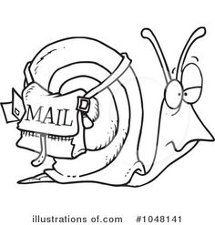 236x247 Drawing Snails On The Snailmail Magazine Orders ) Happy Mail
