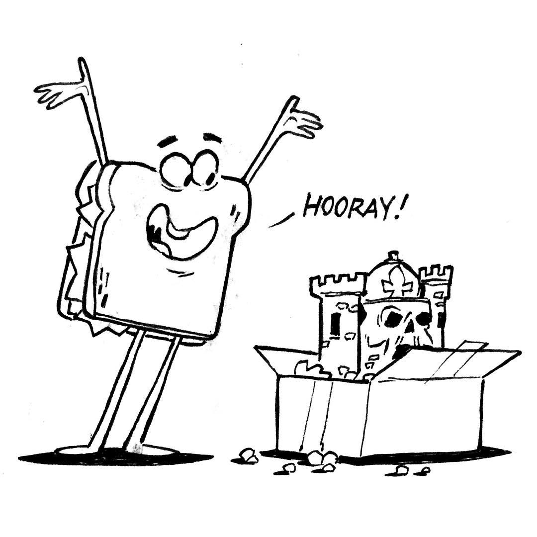 1080x1080 I Dreamt That A Sandwich Got A Vintage Castle Grayskull Toy In