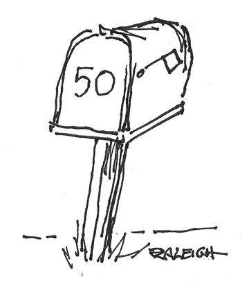 360x413 The Case Of The Mailbox Flag