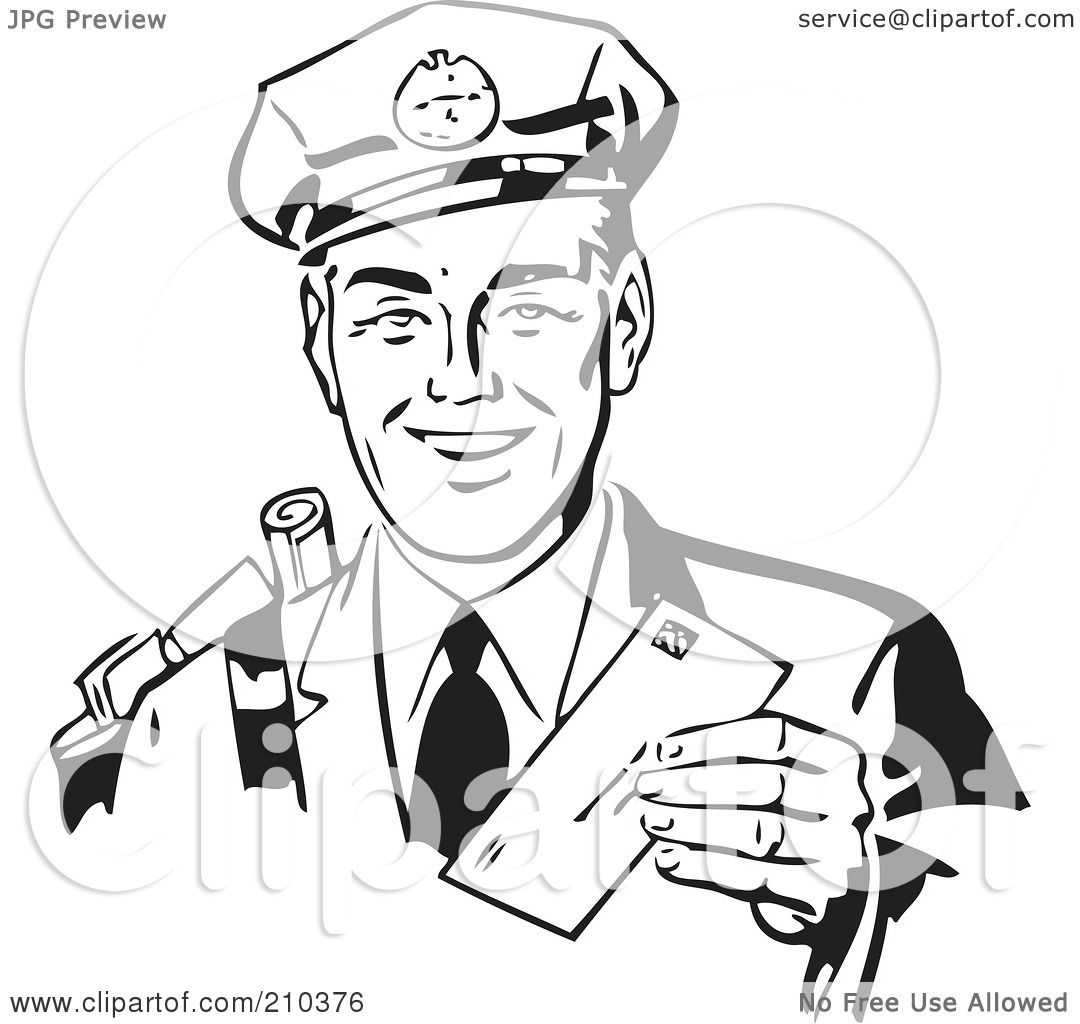 1080x1024 Royalty Free (Rf) Clipart Illustration Of A Retro Black And White