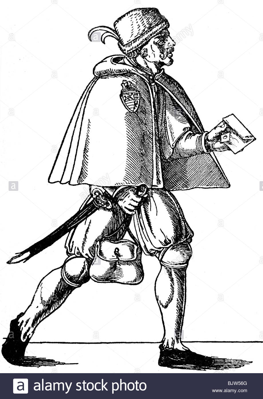 919x1390 Mail Post, Postmen, Postman Per Pedes, Contemporary Leaflet