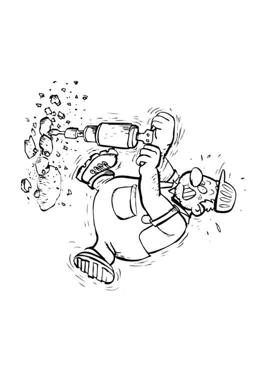 531x750 Coloring Page Road Maintenance