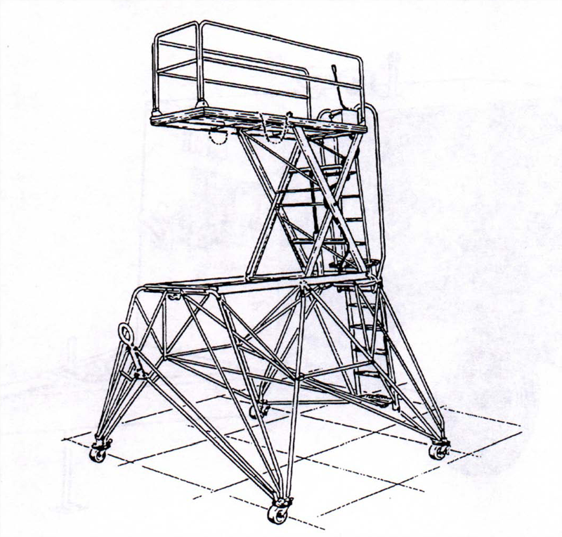 800x764 B 5 Maintenance Platform 7' 12'