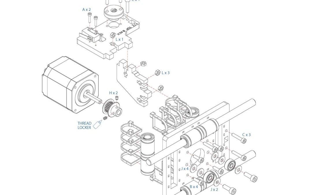 1080x675 Assembly Drawings For The Simple Maker's Edition (Model 1405
