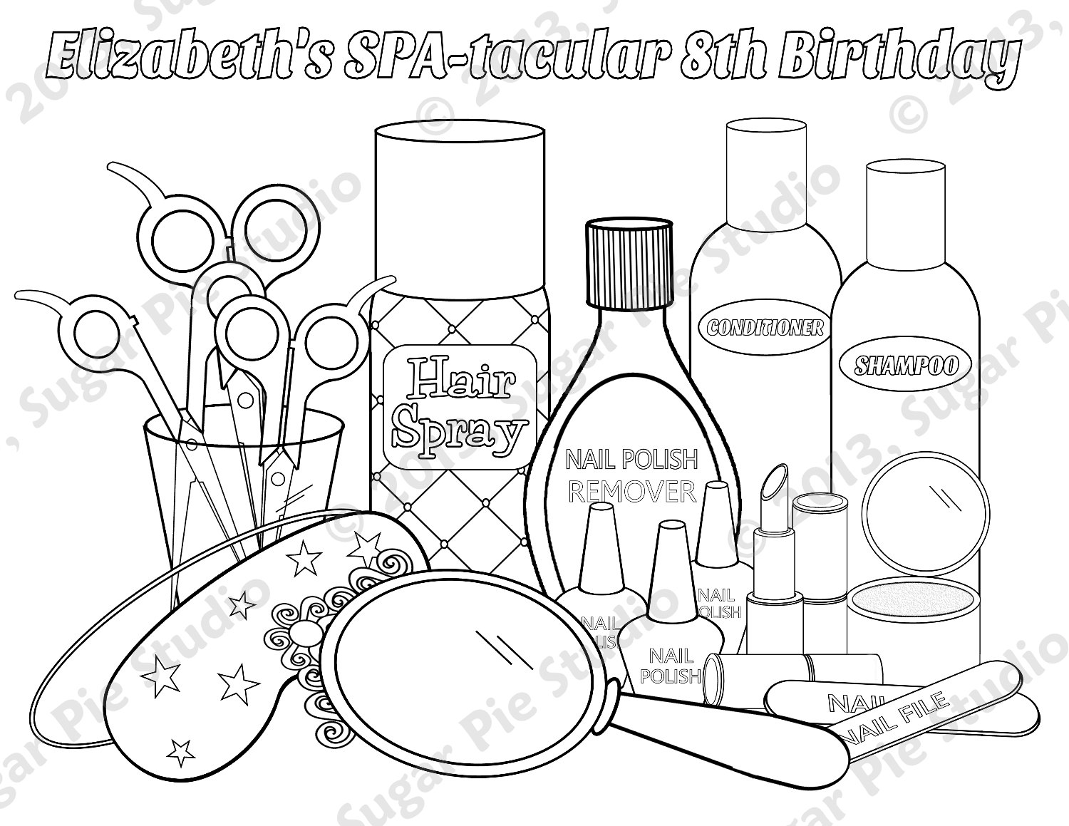 1500x1159 Makeup Coloring Pages To Download And Print For Free