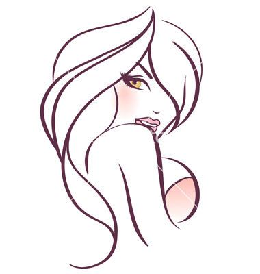 380x400 Face Makeup Vector