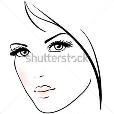 380x380 Makeup Face Clip Art