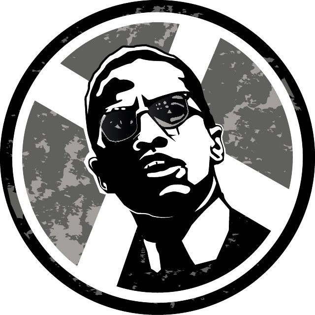 640x640 Malcolm X Illustration Free Vector Free Vectors