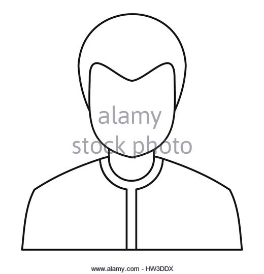 520x540 Head Boy Male Outline Vector Stock Photos Amp Head Boy Male Outline
