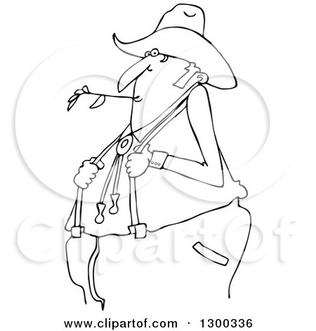 450x470 Outline Clipart Of A Black And White Cartoon Chubby Male Farmer