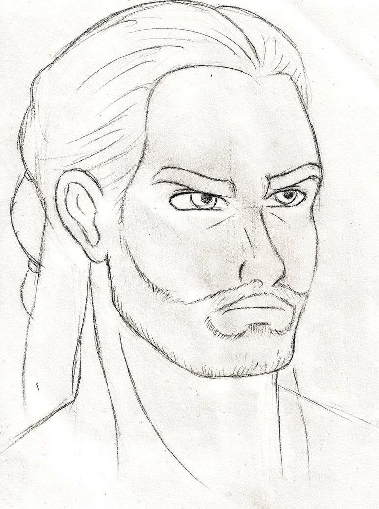 772x1036 Lesson 1 5, Male Face, 34 By Jb4c