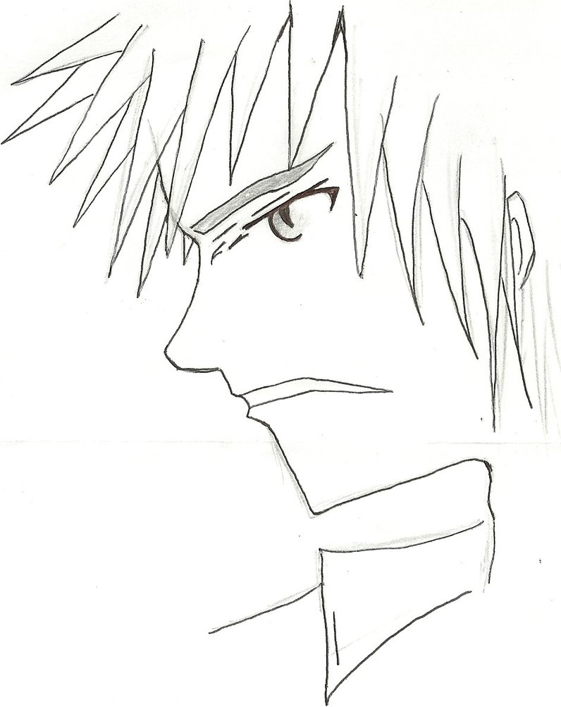 796x1003 First Male Face Profile (Manga) By Draversx