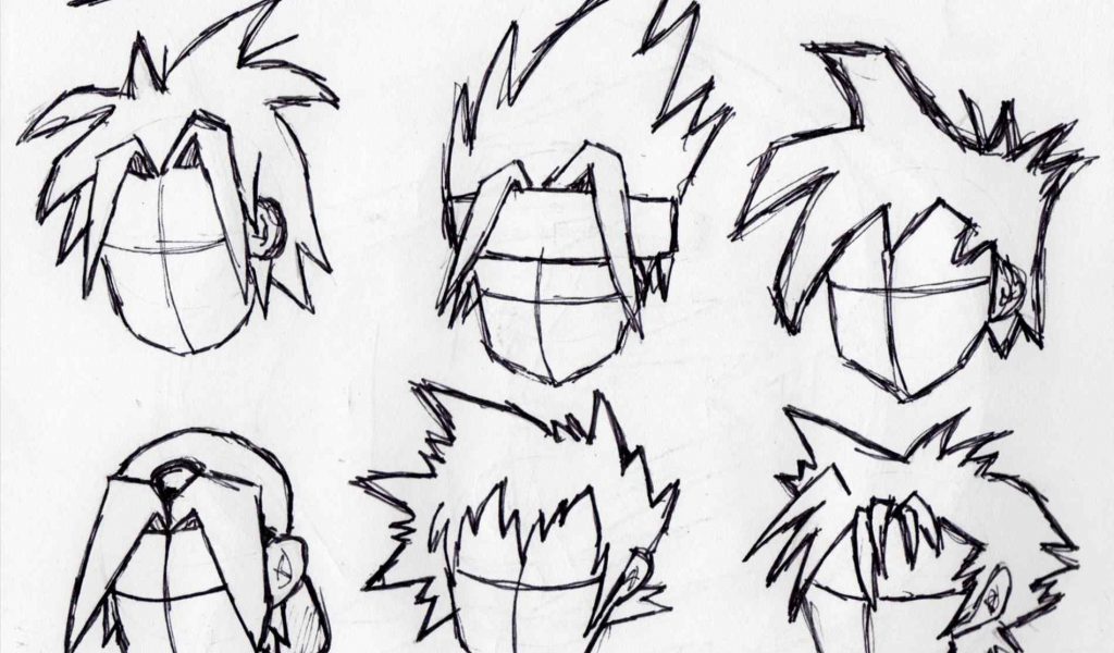 1024x600 Hair P Men Cuts Manga Male Head Shape U Youtube Manga How To Draw