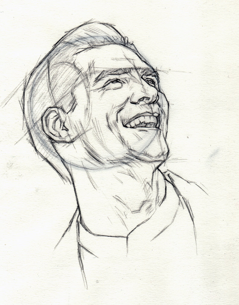 792x1009 Perspective Male Head By Abdonjromero