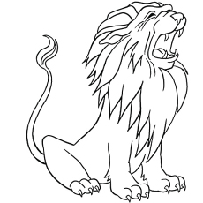 230x230 Top 20 Free Printable Lion Coloring Pages Online