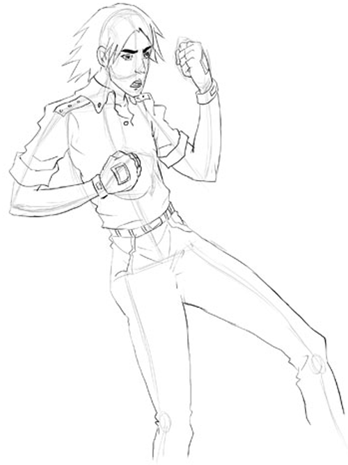 500x669 Drawing Male And Female Manga Bodies Tutorial