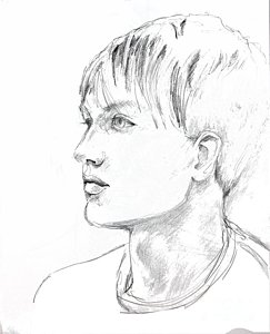 243x300 Male Model Drawings