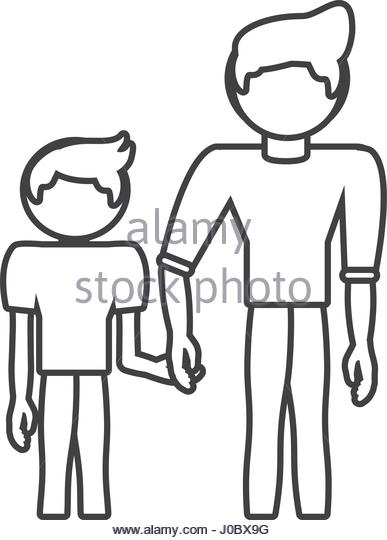 387x540 Man Black Outline Drawing Black And White Stock Photos Amp Images