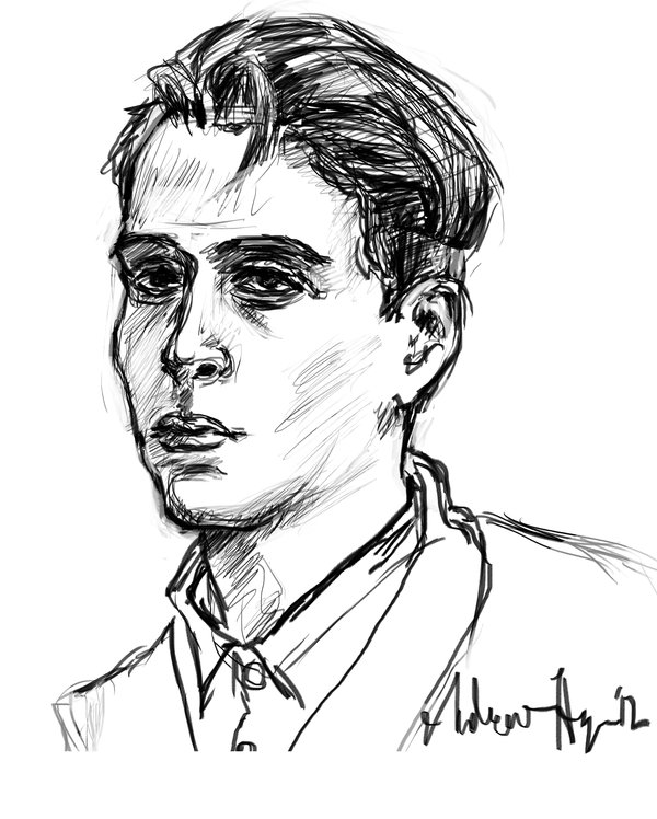 600x748 Male Sketch By Napalmzonde