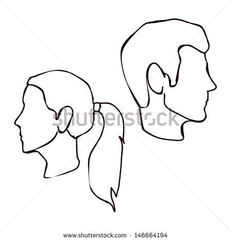 450x470 Man Face Profile Stock Vectors Amp Vector Clip Art Shutterstock