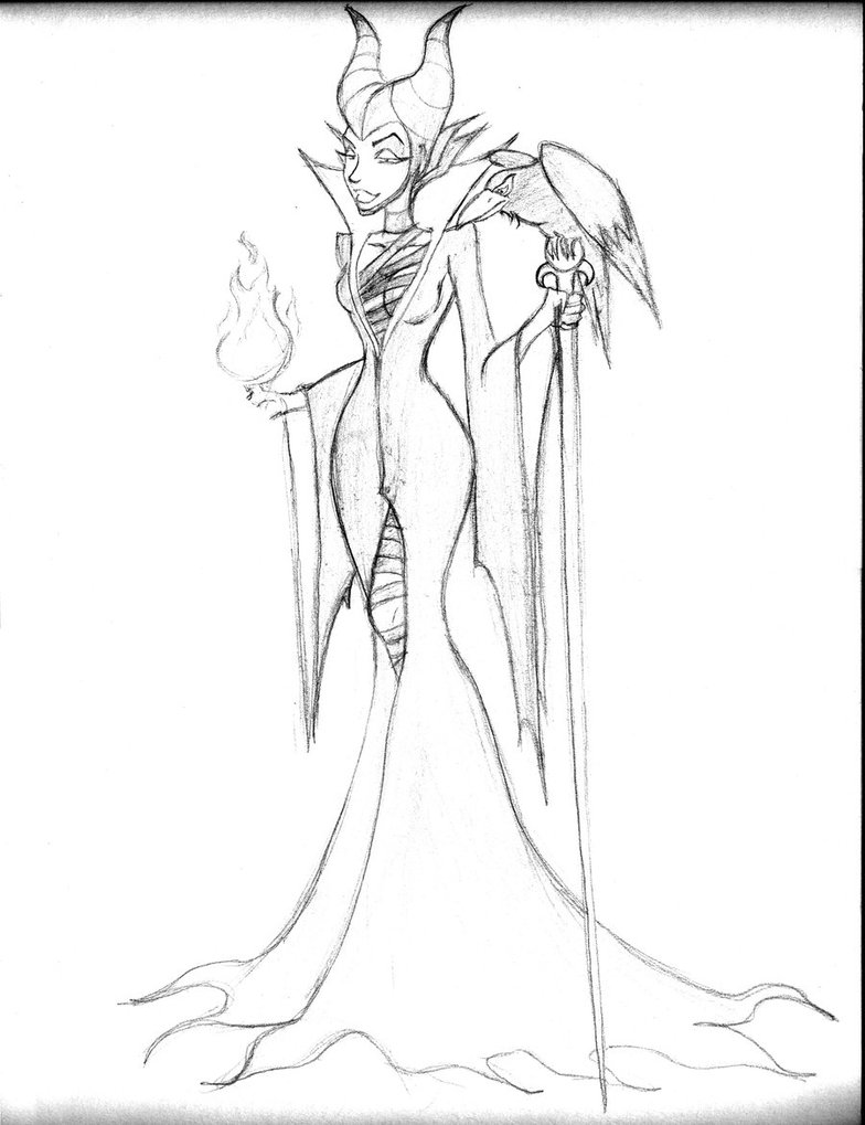 784x1019 Maleficent By Juanchoul