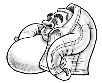 400x325 Eric Goodwin's Art Blog More Mall Sketches