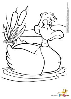 236x327 Duck In Water Clipart Black And White