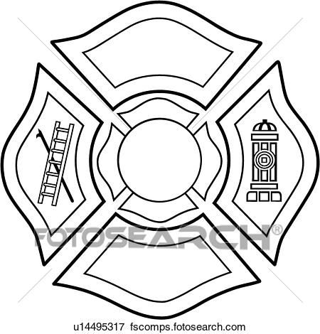 450x470 Awesome Maltese Cross Clip Art