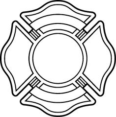 236x239 Blank Maltese Cross Template Clipart Cricut Ideas