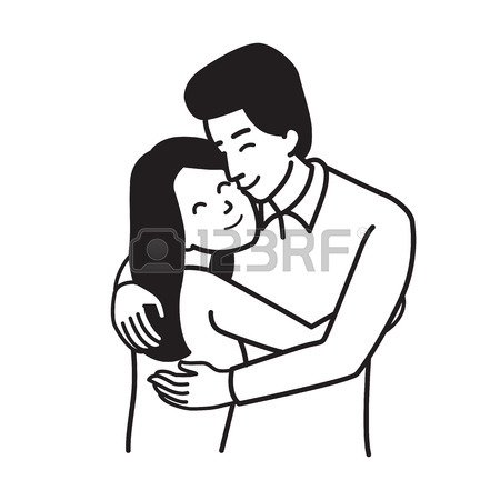 450x450 Vector Illustration Character Of Man And Woman, Lover Couple