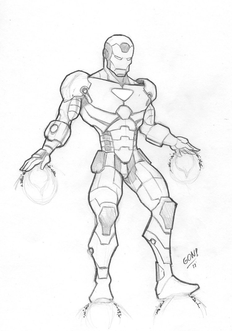 749x1067 Cartoon Iron Man Drawing Iron Man Outline Drawing Pictures To Pin