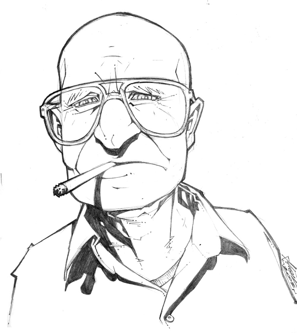 1000x1120 Old Cigarette Man By Micahjgunnell