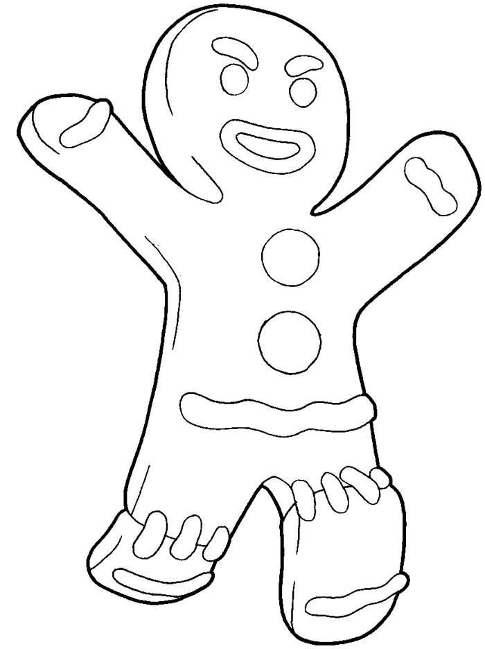 700x936 How To Draw Gingerbread Man From Shrek With Easy Steps Drawing