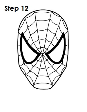 300x388 Coloring Pages Spiderman Easy Draw Spiderman Pictures Easy