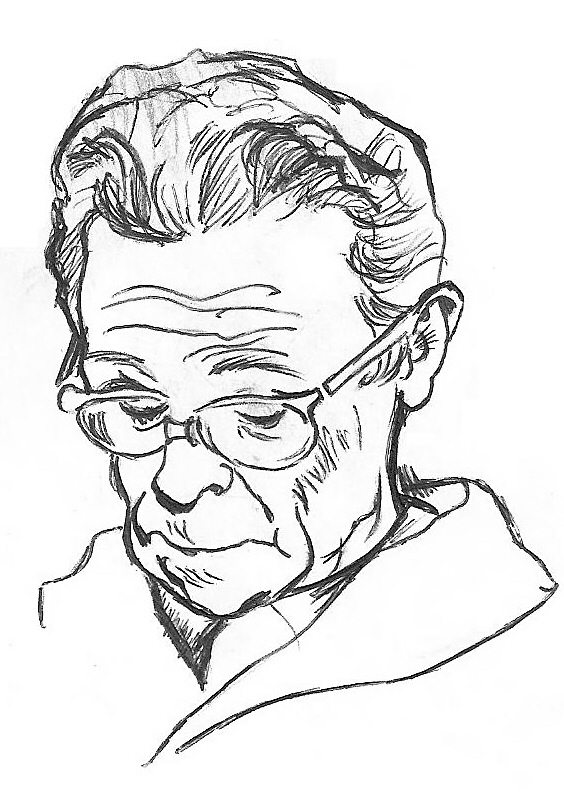 564x795 Old Man Reading